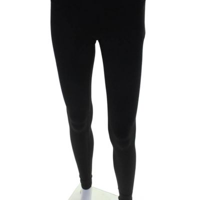 Lululemon Womens Solid Black Pull On Ankle Pants Leggings Size 4